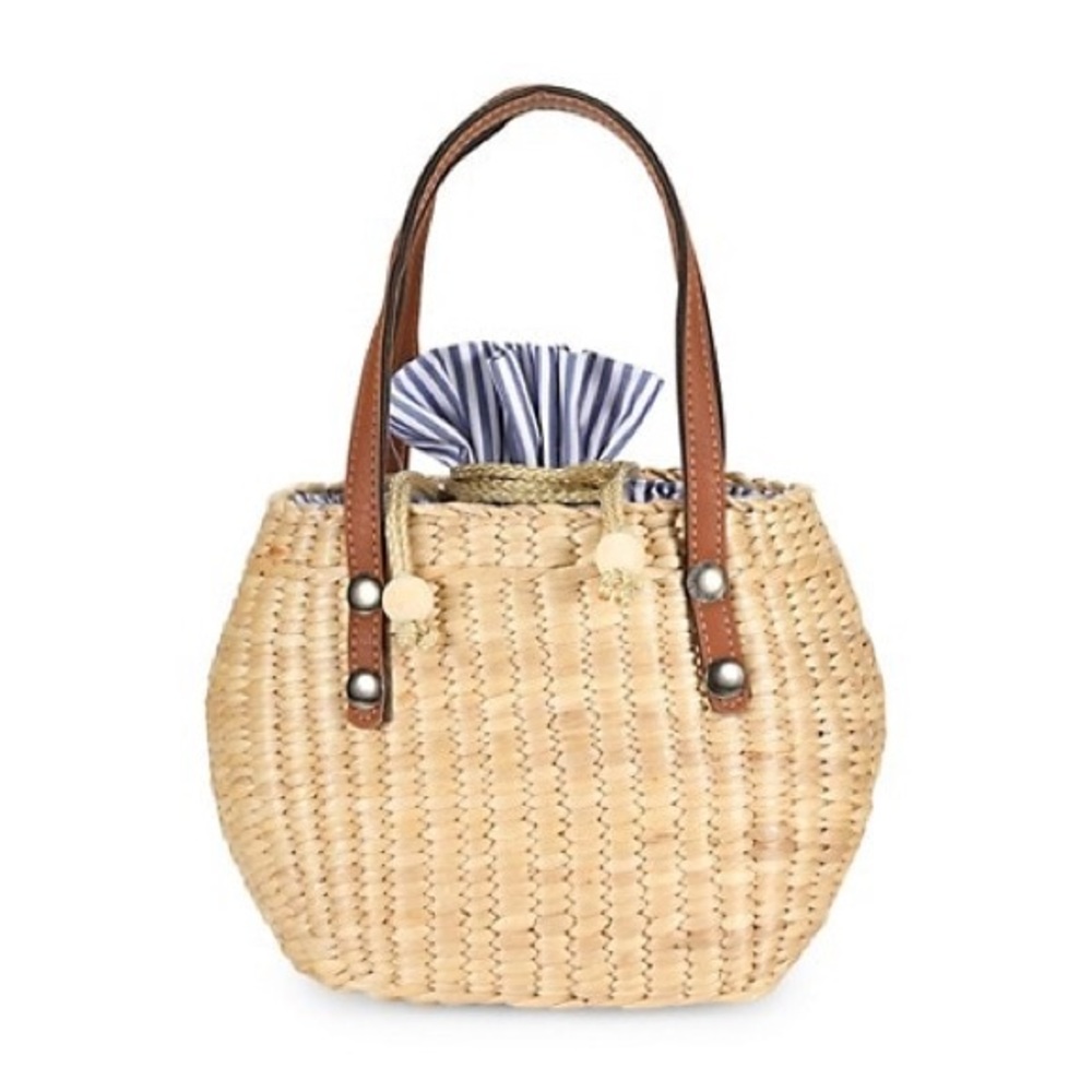 Sea & Grass Mini Woven Seagrass Tote